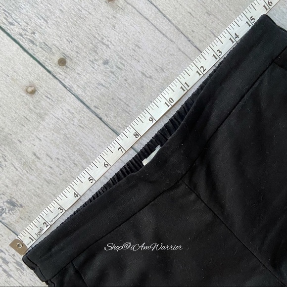 J.Crew black linen pom pom trim pull-on pants *shop@iamwarrior - Picture 7 of 11